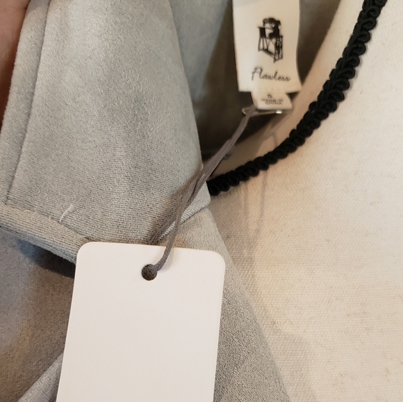 Vici Walford Fringe Faux Suede Crop Jacket - Picture 6 of 8